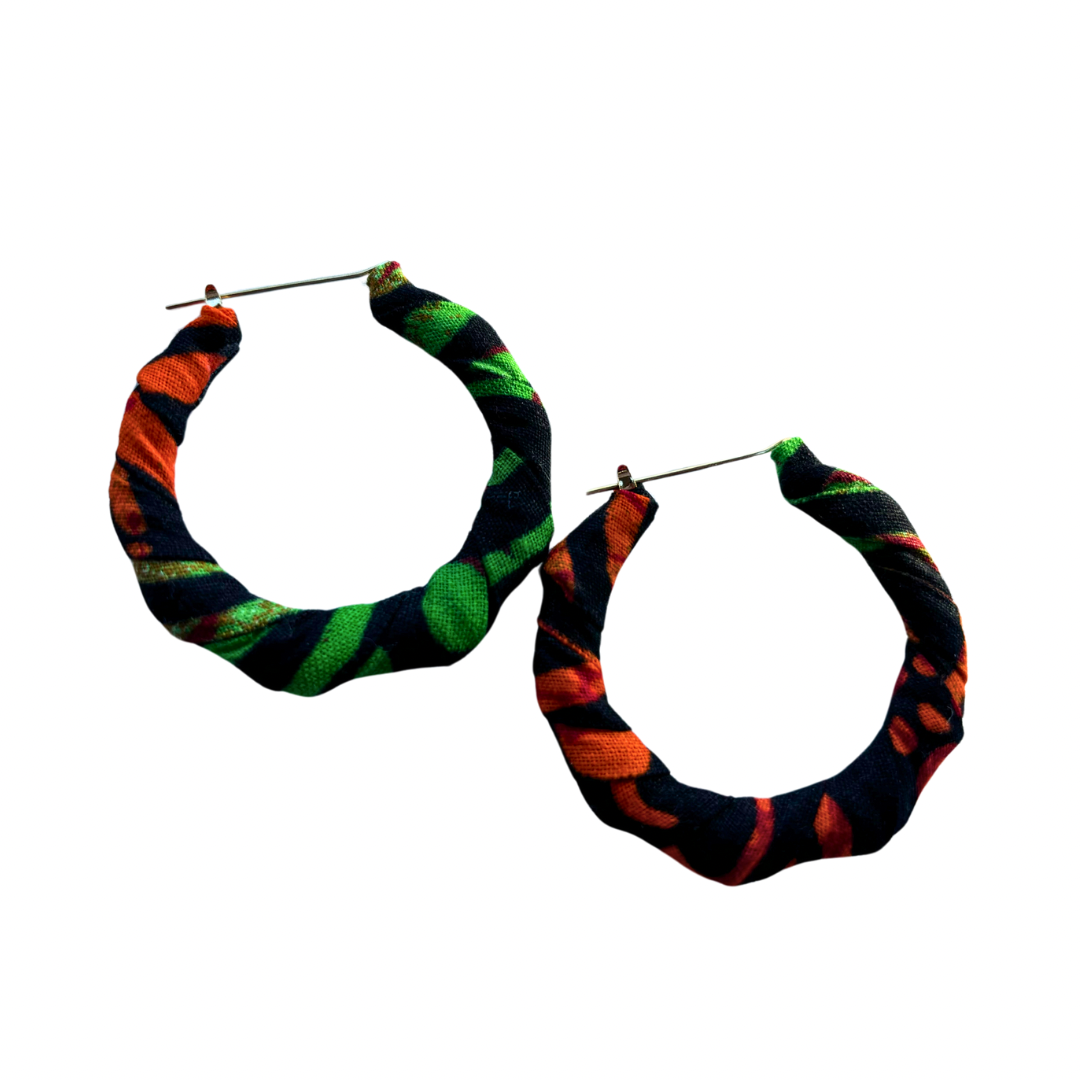 Tigers Stripe Homeland Earrings (X-Small)